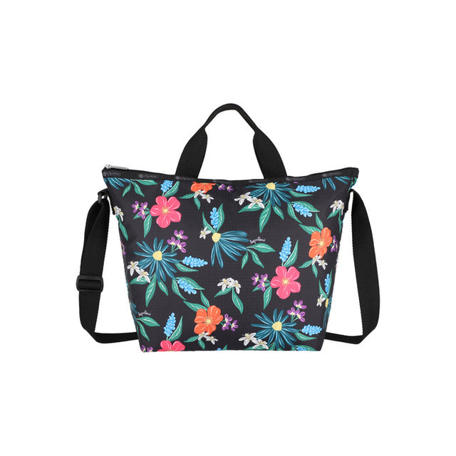 Deluxe Easy Carry Tote In Wild Flower Watercolor