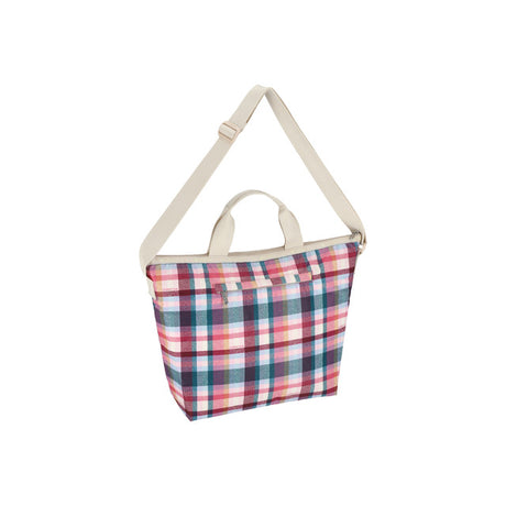 Deluxe Easy Carry Tote In Pink Plaid