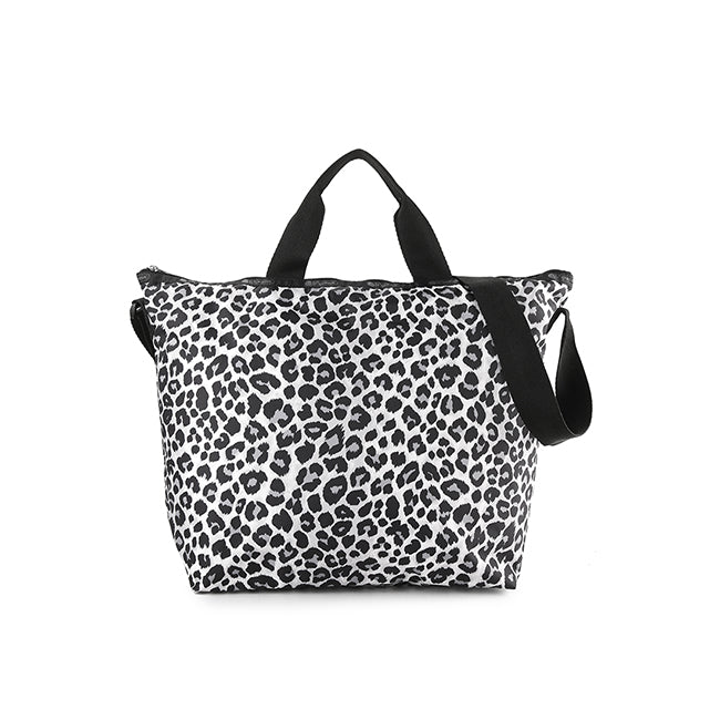 Deluxe Easy Carry Tote In Neutral Leopard
