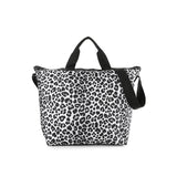 Deluxe Easy Carry Tote In Neutral Leopard