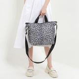 Deluxe Easy Carry Tote In Neutral Leopard