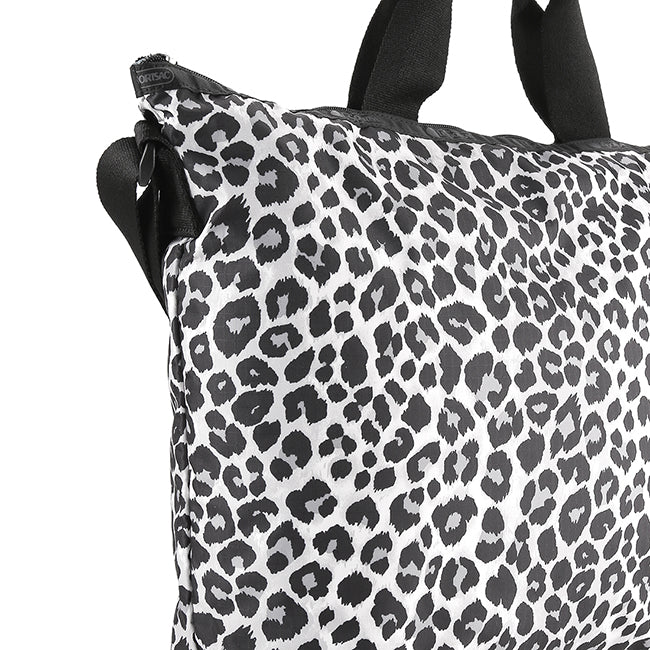 Deluxe Easy Carry Tote In Neutral Leopard