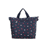 LeSportsac Tas Unisex Tote bag Deluxe Easy Carry Tote In Red Delicious Navy