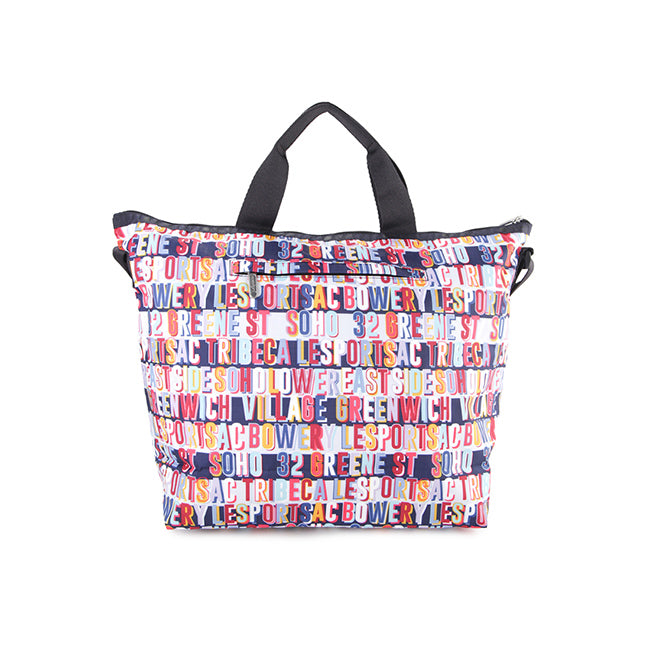 LeSportsac Unisex Deluxe Easy Carry Tote In Downtown Nyc