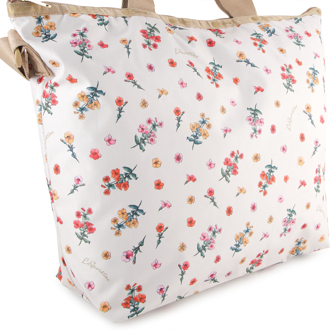 LeSportsac Unisex Deluxe Easy Carry Tote In Dainty Garden