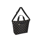 LeSportsac Unisex Bags Deluxe Easy Carry Tote In Gold Glitter Dots