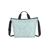 LeSportsac Unisex Bags Deluxe Easy Carry Tote In Tapestry Flower Blue