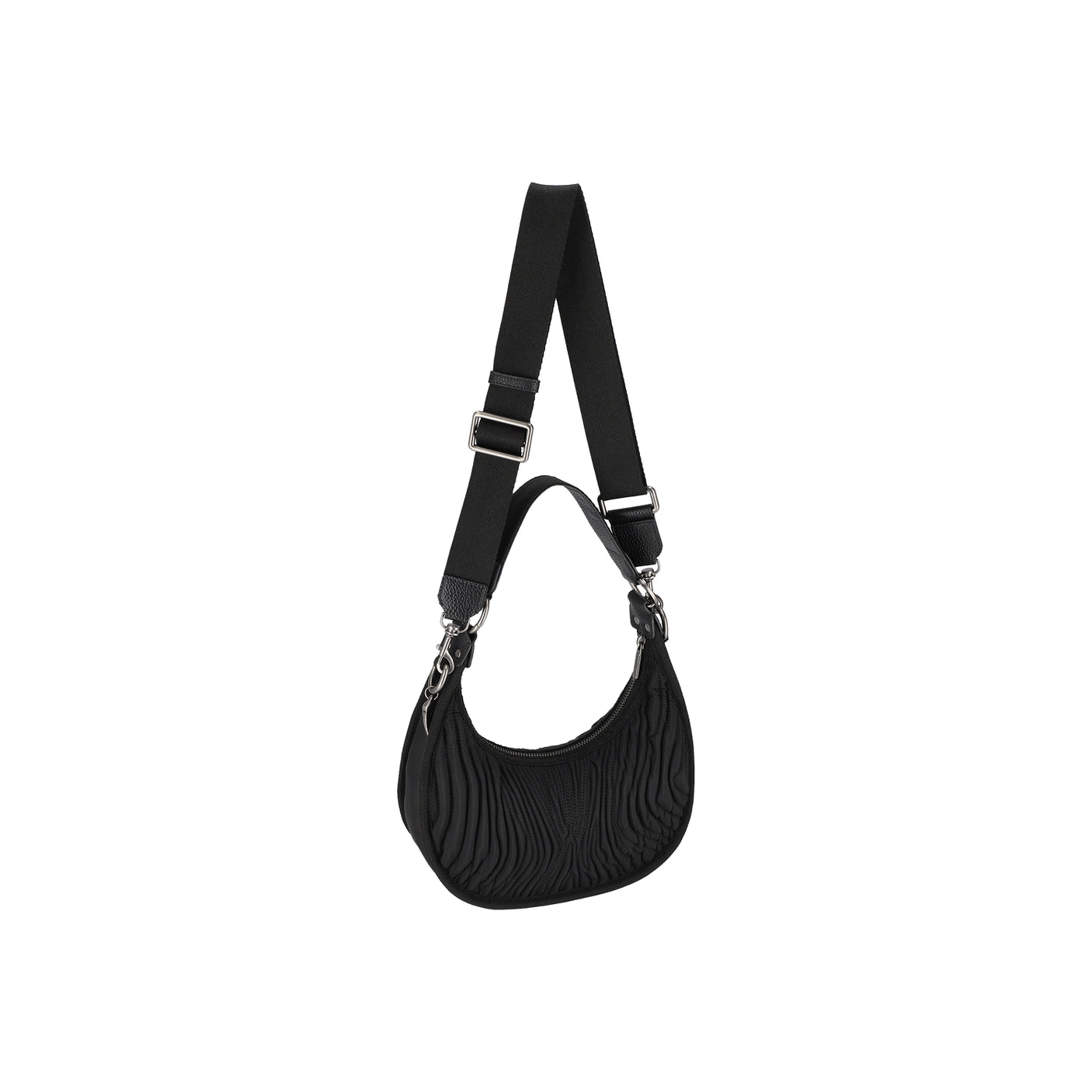 LeSportsac Tas Unisex Crossbody Bologna Matelasse Sm In Blk Matelasse Bologna Sm