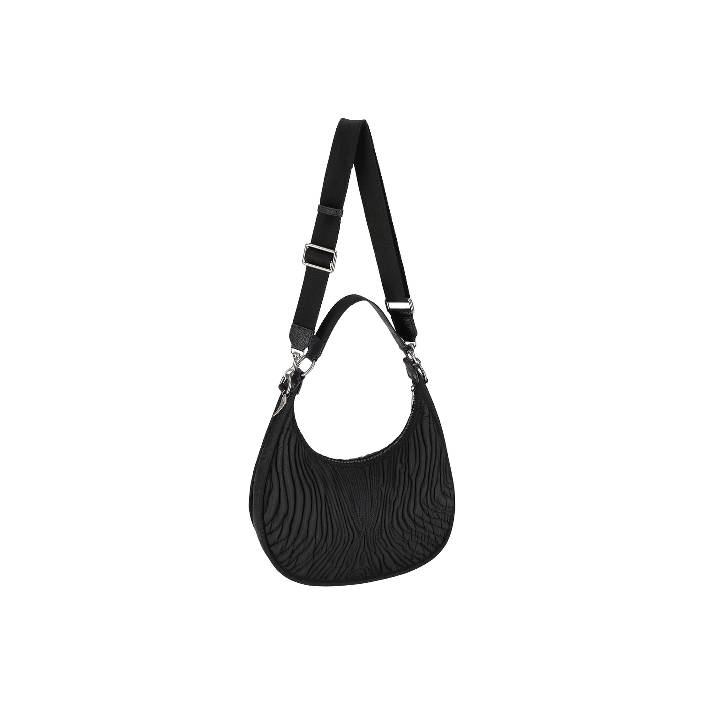 LeSportsac Tas Unisex Crossbody Bologna Matelasse Md In Blk Matelasse Bologna Md