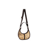 LeSportsac Unisex Sling Bag Bologna Small In Python Sand Bologna S