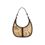 LeSportsac Unisex Sling Bag Bologna Small In Python Sand Bologna S