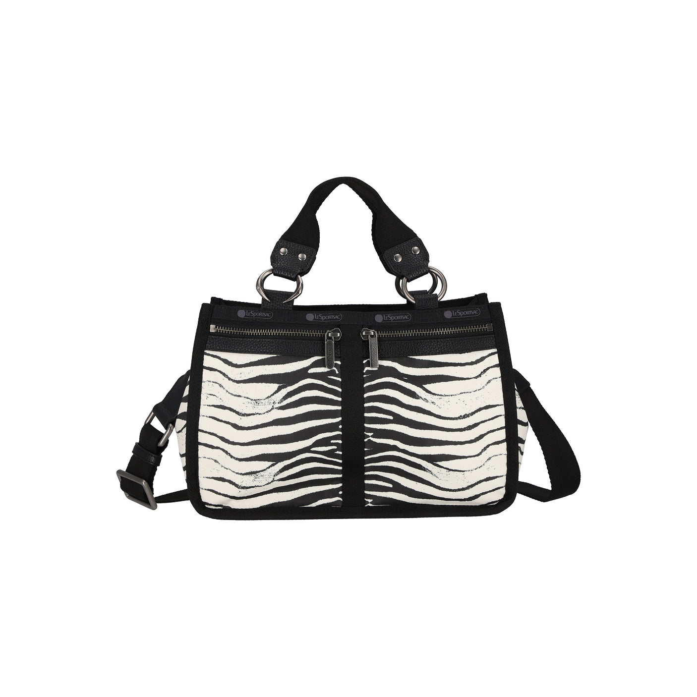 LeSportsac Tas Unisex Tote Milano In Mini Zebra Milano