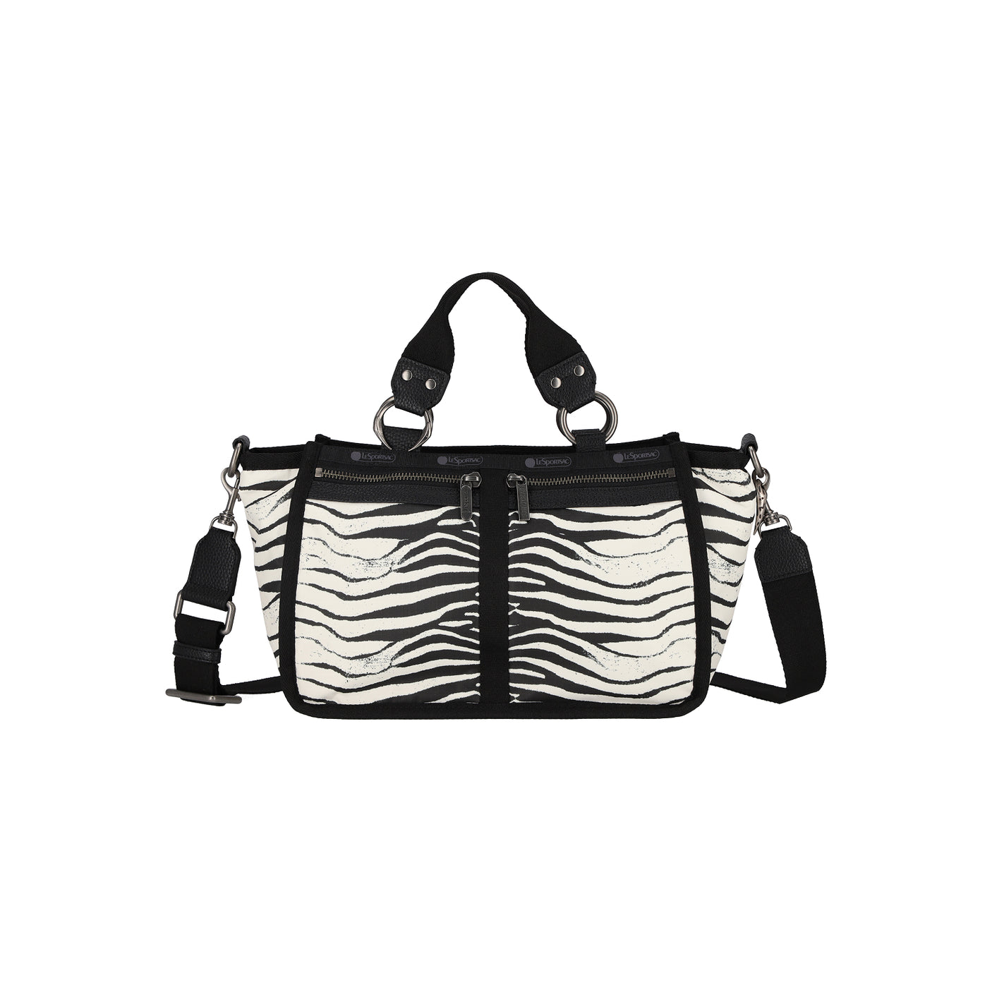LeSportsac Tas Unisex Tote Milano In Mini Zebra Milano