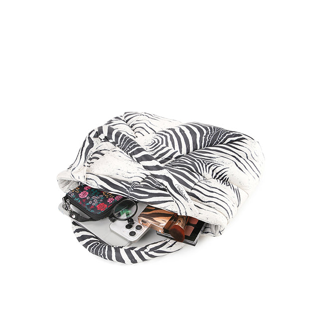 LeSportsac Tas Unisex Tote Firenze Medium In Mini Zebra Firenze Md