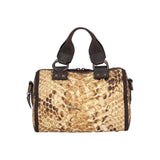LeSportsac Unisex Sling Bag Toscana In Python Sand Toscana
