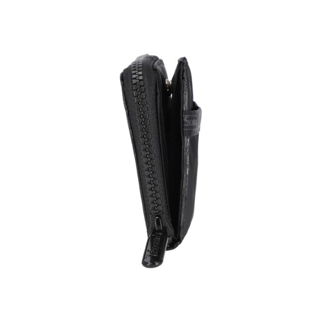 LeSportsac Unisex Wallet Claire In Black Shine