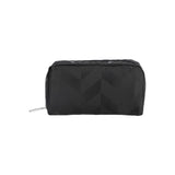 Rectangular Cosmetic In Herringbone Jacquard