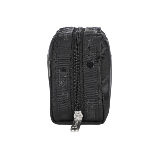 Rectangular Cosmetic In Herringbone Jacquard