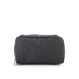 Rectangular Cosmetic In Thunder Cross Deboss