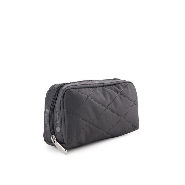 Rectangular Cosmetic In Thunder Cross Deboss