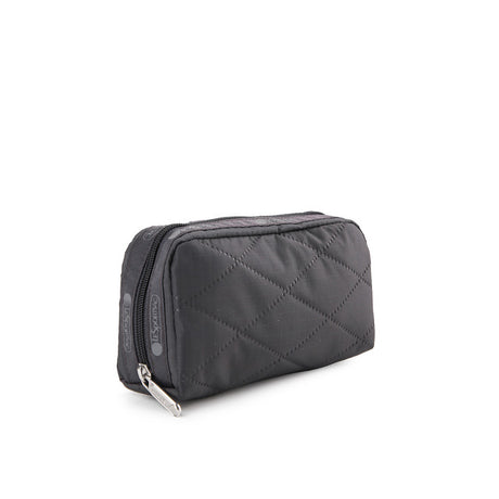 Rectangular Cosmetic In Thunder Cross Deboss