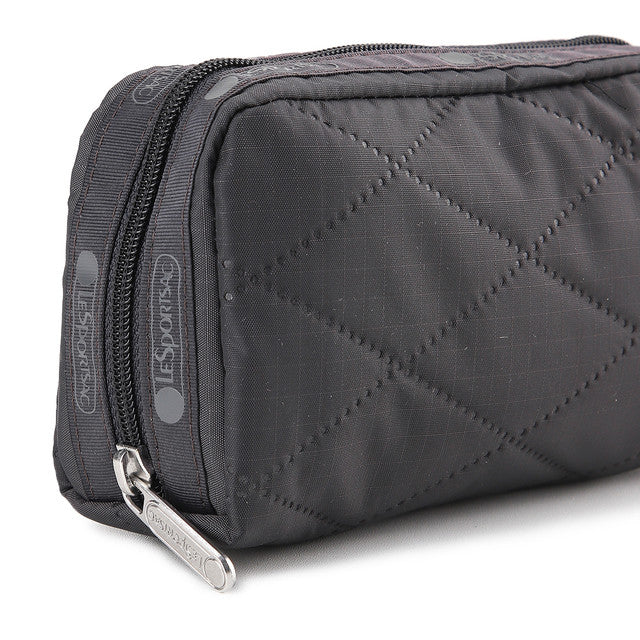 Rectangular Cosmetic In Thunder Cross Deboss