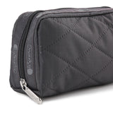 Rectangular Cosmetic In Thunder Cross Deboss