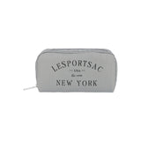 Rectangular Cosmetic In Dove Grey Logo Cosm