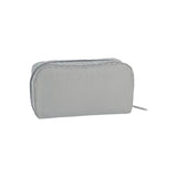 Rectangular Cosmetic In Dove Grey Logo Cosm