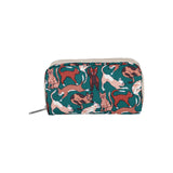 Rectangular Cosmetic In Curious Cats Green