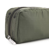 Rectangular Cosmetic In Dark Olive