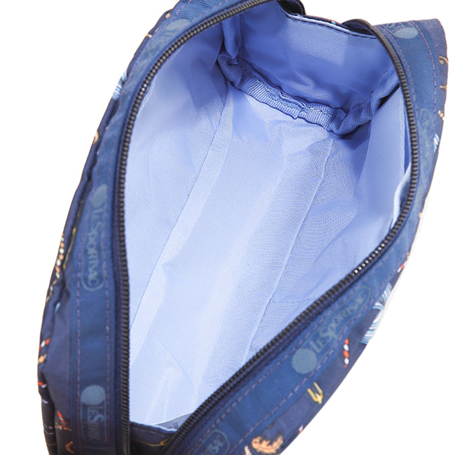 LeSportsac Aksesoris Unisex Rectangular Cosmetic In Navy Status Chain