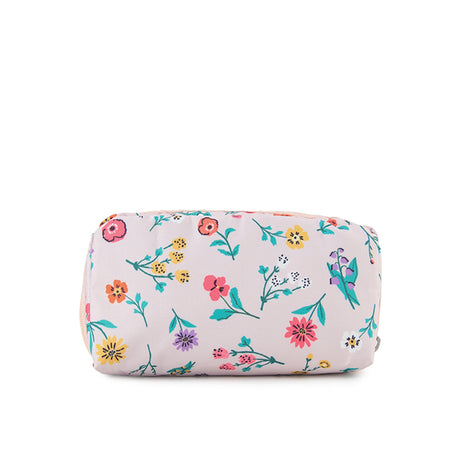 Rectangular Cosmetic In Tossed Wildflowers