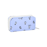 LeSportsac Unisex Pouch Rectangular Cosmetic In Petite Penguins White