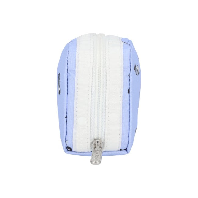 LeSportsac Unisex Pouch Rectangular Cosmetic In Petite Penguins White
