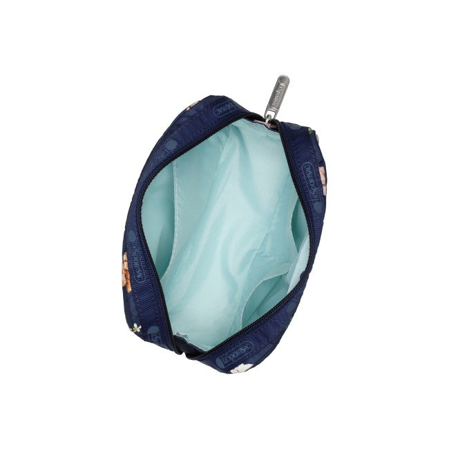 LeSportsac Unisex Pouch Rectangular Cosmetic In Tropical Meow Cat