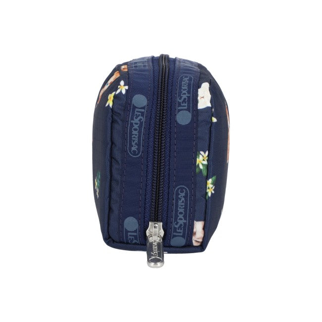 LeSportsac Unisex Pouch Rectangular Cosmetic In Tropical Meow Cat