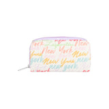 LeSportsac Unisex Pouch Rectangular Cosmetic In Nyc Script Cream