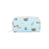 LeSportsac Unisex Pouch Rectangular Cosmetic In Floating Sea Otters