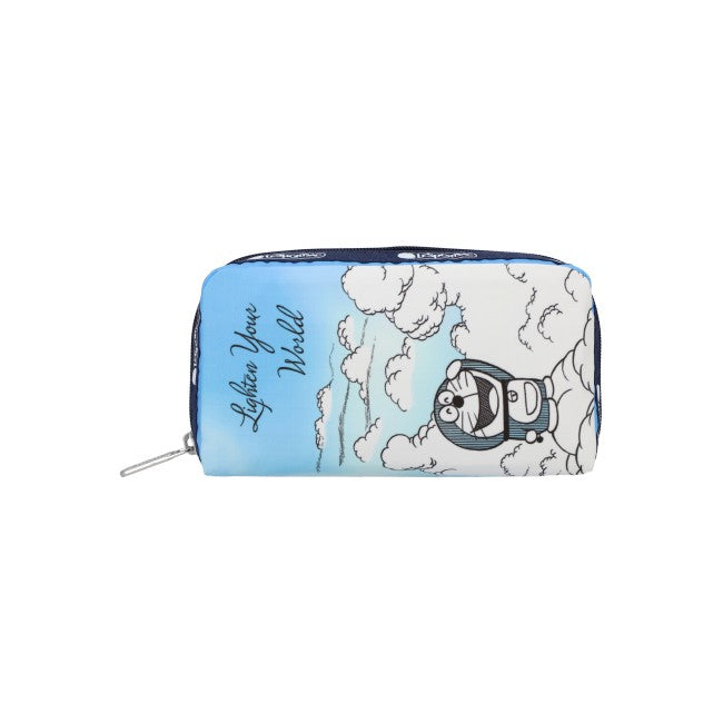 LeSportsac Unisex Pouch Rectangular Cosmetic In Doraemon World In Light