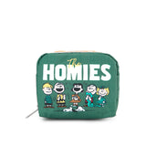 LeSportsac Aksesoris Unisex Square Cosmetic In Peanuts Social Club Cosm