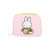 LeSportsac Unisex Pouch Square Cosmetic In Miffy Pink/Orange Sq