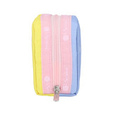 LeSportsac Unisex Pouch Square Cosmetic In Miffy Blue/Yellow Sq