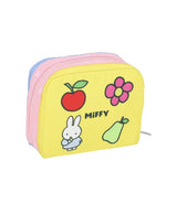 LeSportsac Unisex Pouch Square Cosmetic In Miffy Blue/Yellow Sq