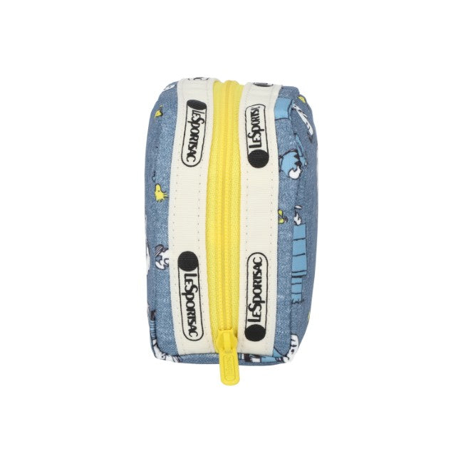 LeSportsac Unisex Pouch Square Cosmetic In Peanuts Happy Pals Acc