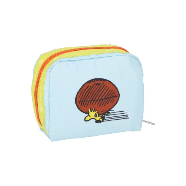 LeSportsac Unisex Pouch Square Cosmetic In Peanuts Snoopy Sq Cosm