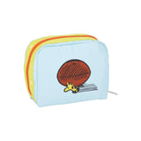 LeSportsac Unisex Pouch Square Cosmetic In Peanuts Snoopy Sq Cosm