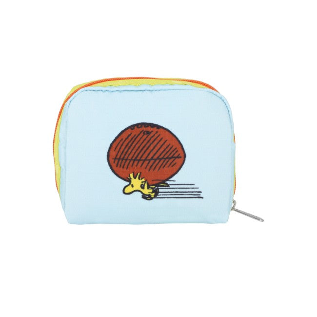 LeSportsac Unisex Pouch Square Cosmetic In Peanuts Snoopy Sq Cosm