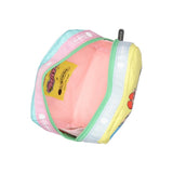LeSportsac Unisex Pouch Square Cosmetic In Ppg Yellow/Mint Sq Cosm