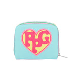 LeSportsac Unisex Pouch Square Cosmetic In Ppg Yellow/Mint Sq Cosm